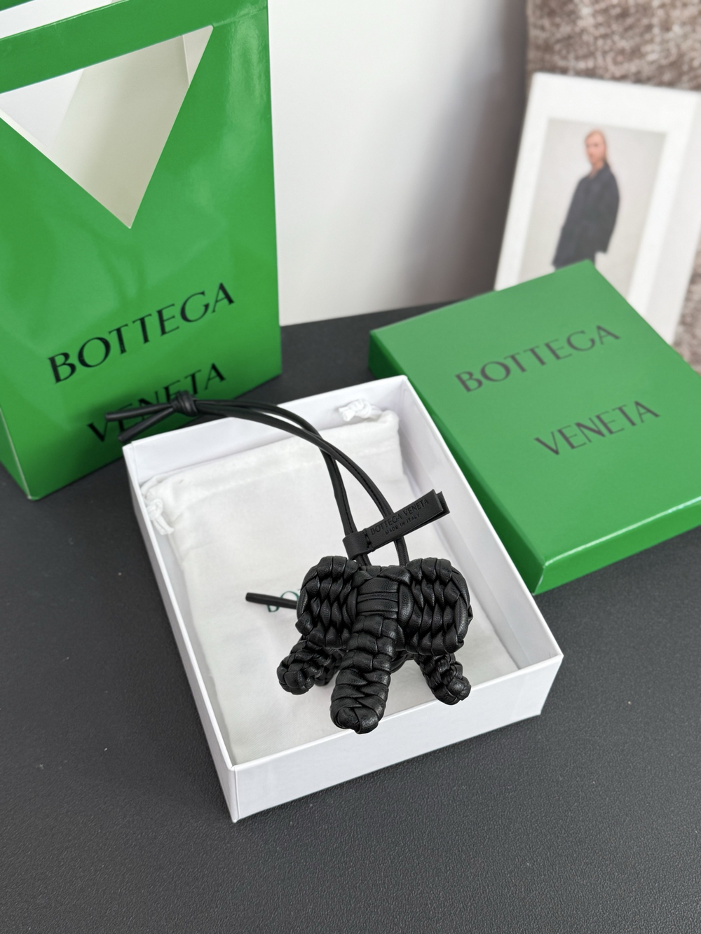 Bottega Veneta elephant charm